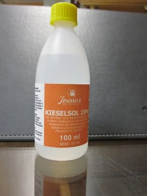 JOENOS KIESELSOL 15 % 100 ml ZUR WEINKLÄRUNG Weinbereitung NEU Met