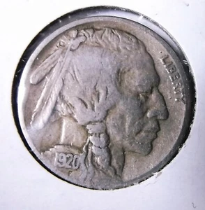 1920 Buffalo Nickel Very Fine - Picture 1 of 3