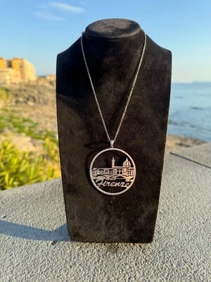 Collana in argento 925 Firenze  - Immagine 1 di 2