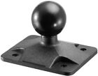 iBOLT 25 mm/1 Zoll Composite AMPS Adapterplatte für Industriestandard Dual Ball