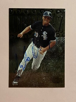 Magglio Ordonez 1999 Metal Universe IP Auto Autograph  - Image 1 of 2