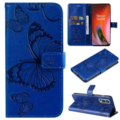 For OnePlus Nord 2 N200 N10 N100 Wallet Card Slot Flip Leather Phone Case Cover - Image 1 of 4