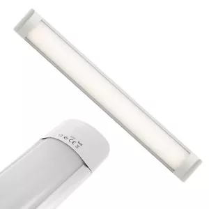 Plafoniera LED 54W lampada slim luce soffitto parete bancone garage negozio 230V - Imagen 1 de 7