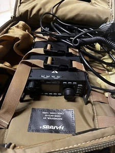 Xiegu G90 HF Radio Transceiver Manpack w/ Harris Backpack - Zdjęcie 1 z 6