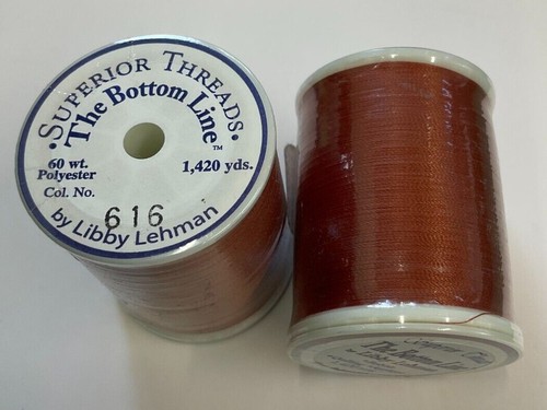 SUPERIOR THREADS- THE BOTTOM LINE 60 WEIGHT (1420 YARDS)- COLOR 616 ...