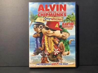 Alvin and the Chipmunks: Chipwrecked (DVD, 2011) - Musical Animal Film - Good - Image 1 of 3