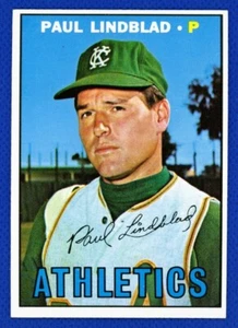 Topps Baseball 1967 # 227 Paul Lindblad Kansas City Athletics EX-EXMT envío 0,99 - Imagen 1 de 2