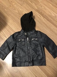 Giacca Urban Republic bambino 12 mesi moto cerniera completa manica lunga con cappuccio - Foto 1 di 8