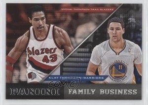 2013-14 Panini Family Business Mychal Thompson Klay Thompson #3
