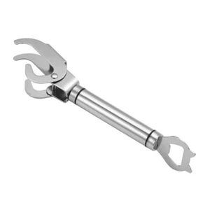 Abrazadera de plato de acero inoxidable con clip para plato de comida caliente anti-escaldaduras - Imagen 1 de 10