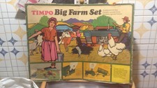 Timpo Big Farm Set Box Complete Toys RARE