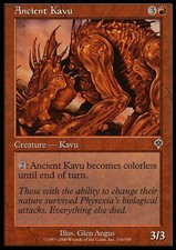 4x Ancient Kavu MTG Invasion NM Magic Regular
