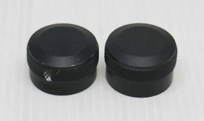 Bushnell Black Matte Scope Windage & Elevation Turret Caps 23 x 16 x 17mm - Image 1 of 4