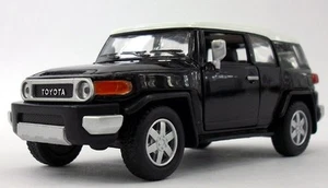 Kinsmart Toyota FJ Cruiser SUV off road 1:36 scale 5" diecast model car Black - Picture 1 of 3