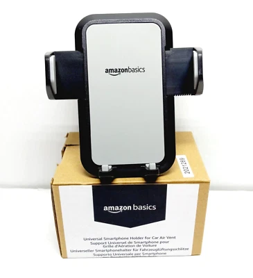 Soporte de teléfono universal para vehículos de alta resistencia con ajuste automático Amazon Basics Foto 1 de 3