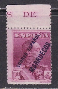 1929 - España - Tanger - Edifil 60 - 4p Carmín - Sobrecarga Azul - MNH - Imagen 1 de 2