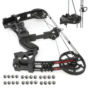 Archery Compound Bow 40-70lbs Dual-use Right Hand Archery Hunting Target - Picture 1 of 12
