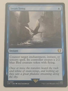 Swan Song 197 MTG LOTR Commander: Tales of Middle Earth, Regular - Bild 1 von 4