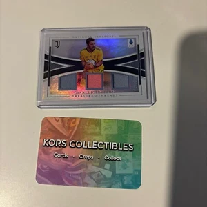 Juventus GIANLUIGI BUFFON PLAYER WORN PATCH /500 - 2020/21 PANINI CHRONICLES - Picture 1 of 2