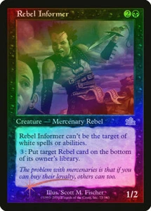 Rebel Informer - Foil MTG Prophecy Magic LP/EX - Picture 1 of 1