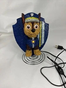 Paw Patrol "CHASE" 3D Table / Dresser Night Light Lamp Working - Picture 1 of 9