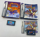 Lot 2 Spyro 1 2 Game Boy Advance Games Season Of Ice & Flame With Original Box