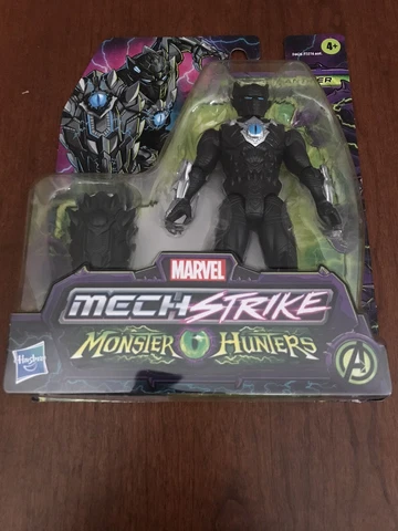 Black Panther - Marvel Avengers Mech Strike: Monster Hunters 6” Action Figure Cover
