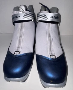 ALPINA TR50L LANGLAUFSCHUHE DAMEN 8 HERREN 6,5 EU GRAU/BLAU/SILBER - Bild 1 von 6