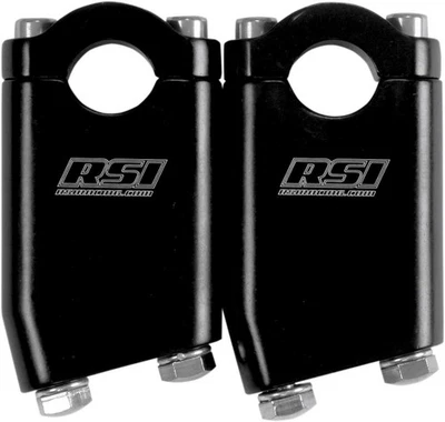 RSI Racing Angled Handlebar Riser-2in. Rise-15 Degrees-Black for 2007-2008 - Image 1 of 3