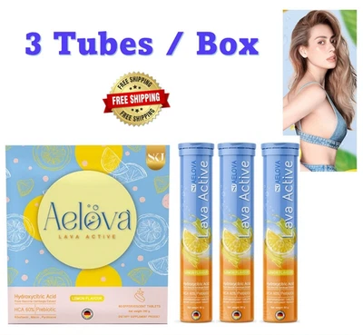 Aelova Lava Active Diet Supplement Weight Control Slim Effervescent Tablet 1 BOX - Image 1 of 4
