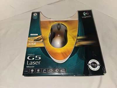 Logitech G5 Laser Gaming Mouse 2000dpi USB NIB - Image 1 of 2