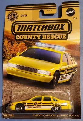 Matchbox County Rescue Chevy Caprice Classic Police 3/6 - Image 1 of 4