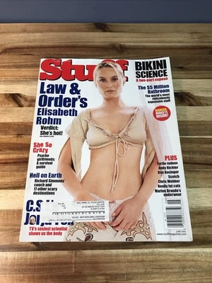 Stuff Magazine #31 June 2002 Elisabeth Rohm Kim Basinger  - Image 1 of 4