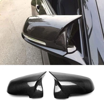 Cubierta de espejo retrovisor lateral bocina OX de fibra de carbono seco para BMW Serie 6 M6 Foto 1 de 4
