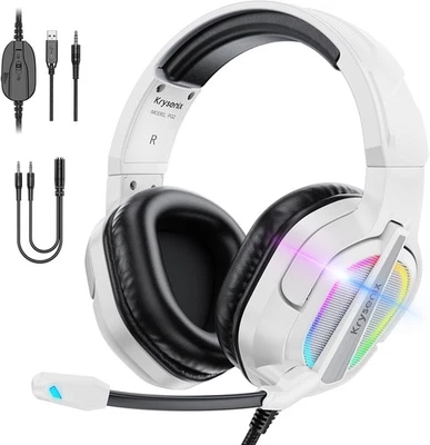 Krysenix PG2 RGB Gaming Headset für PS4, PS5, PC, Xbox, Nintendo Switch,Ps5