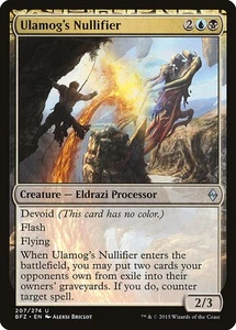 Ulamog's Nullifier - BFZ (Battle for Zendikar) #207 MTG Magic The Gathering - Picture 1 of 1