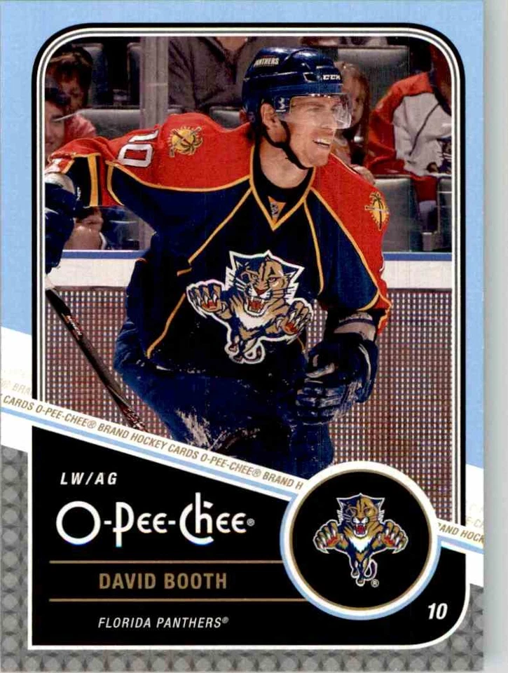 2011-12 O-Pee-Chee David Booth #104 - Image 1 of 2