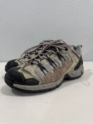 Hi tec  hiking Boots  shoes grey And Purple size 8 (A1-08) - Image 1 of 4