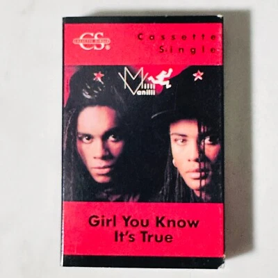 Milli Vanilli - Cassette Single - Girl You Know It's True - Image 1 of 3