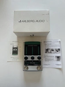 Aalberg Audio ROM RO-1 Stereo Digital Reverb Guitar Effect Pedal + Original Box - Picture 1 of 7