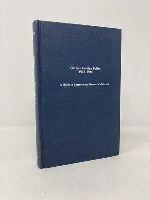 German Foreign Policy 1918-19 Guides to European Diplomatic History Research 1st - Image 1 of 4