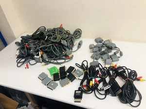 JOBLOT GENUINE XBOX 360 AV VIDEO CABLE - OPTICAL AUDIO ADAPTER AND SCART  - Picture 1 of 5