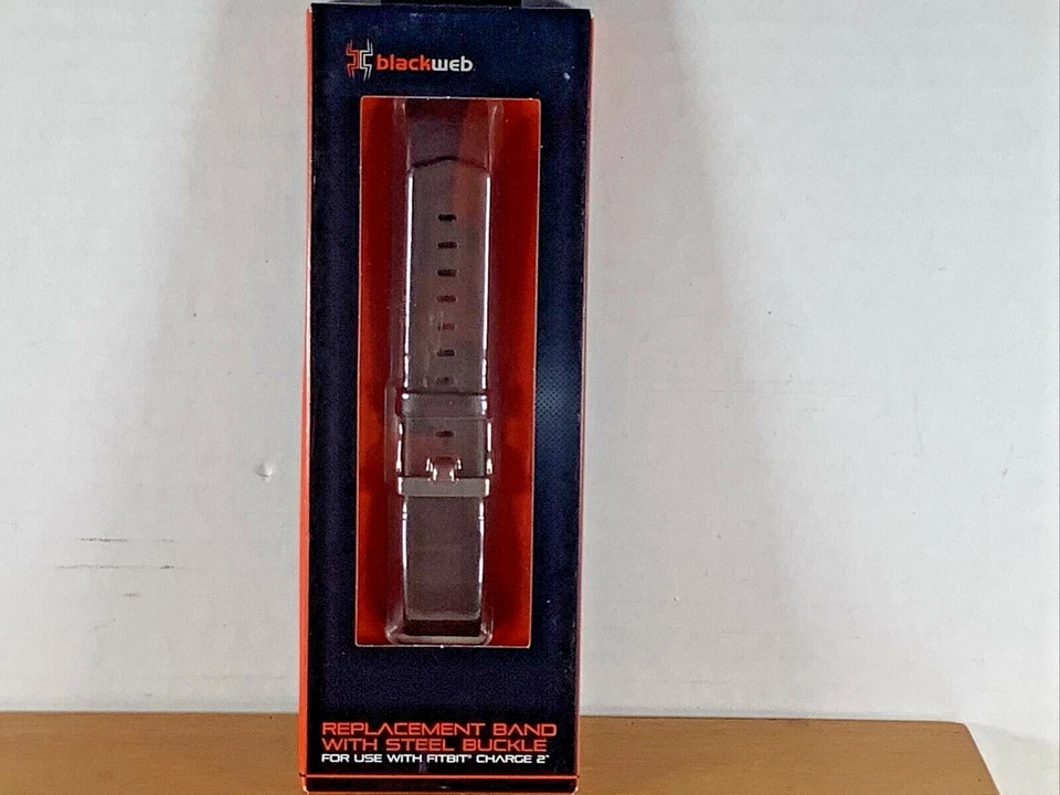 Nueva banda de repuesto Blackweb con hebilla de acero marrón suave para Fitbit Charge2  Foto 1 de 3