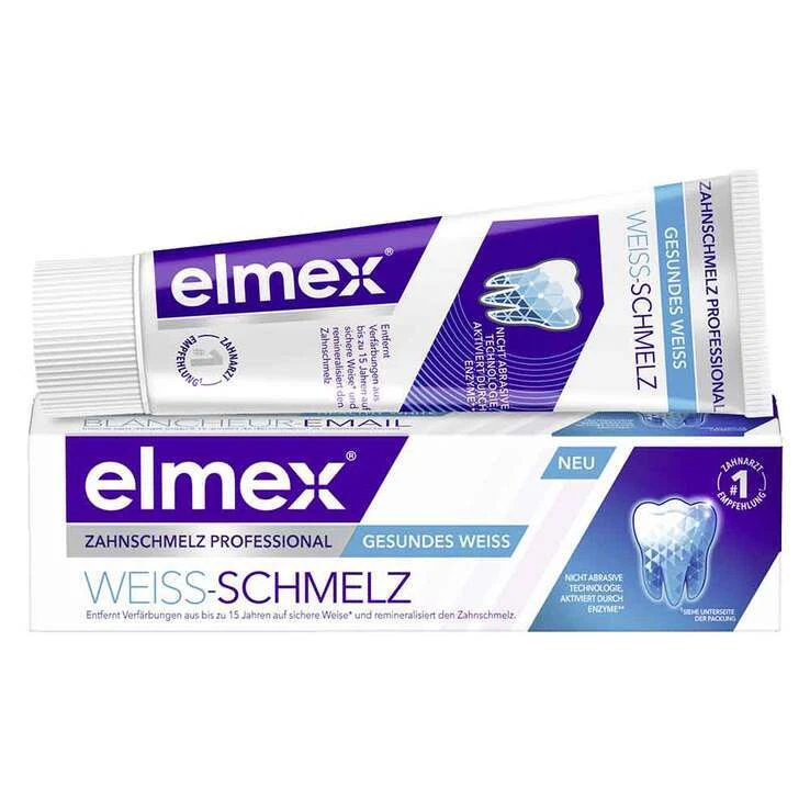 Elmex Zahnschmelz Prof. + gesundes weiß Zahnpasta · 75 ml · PZN 18851230