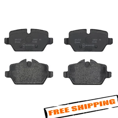 Комплект низкометаллических задних дисковых тормозных колодок Brembo P06080 для Mini Cooper 2011-2016 годов выпуска - Изображение 1 из 3