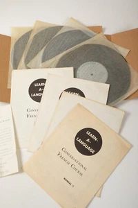 Learn a Language Französischkurs (O4L) 10" Schallplattenset San Diego Tribune Vinyl 33 U/min - Bild 1 von 12