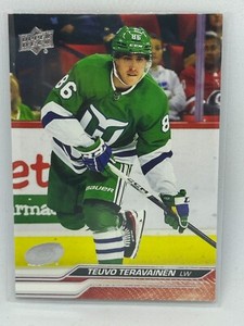 Teuvo Teravainen 2023-24 Upper Deck Series 1 Hockey No. 32