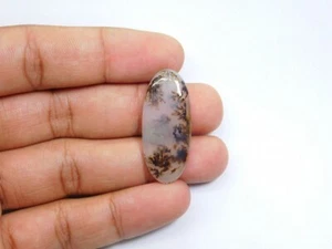 100% Natural Dendritic Agate Cabochon Loose Gemstone For Jewelry 22 Cts. ME-3882 - Picture 1 of 4