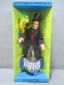 DOCTOR DOLITTLE & POLYNESIA IL PAPPAGALLO 6" pieghevole vintage Mattel 1967 Bendy - Foto 1 di 5