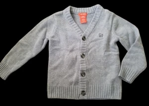 * Suéter cárdigan gris con botones delanteros Joe Fresh para niños talla 2 - Imagen 1 de 3